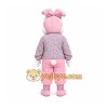 Pink Bunny Mascot Costume
