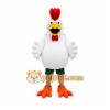 White Rooster Mascot Costume