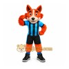 Orange Fox Sports Mascot Costume