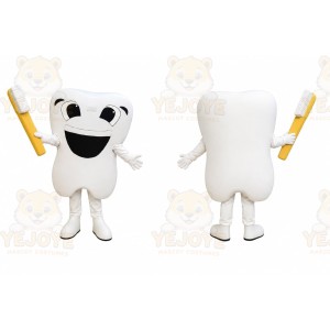 Toothbrush Tooth Mascot Costume