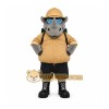 Rhino Explorer Mascot Costume Rhino Explorer Mascot Costume