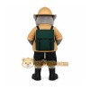 Rhino Explorer Mascot Costume Rhino Explorer Mascot Costume