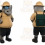 Rhino Explorer Mascot Costume