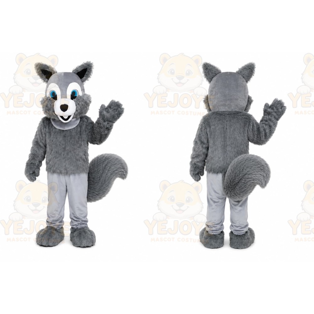 Gray Squirrel Mascot Costume
