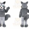 Gray Squirrel Mascot Costume