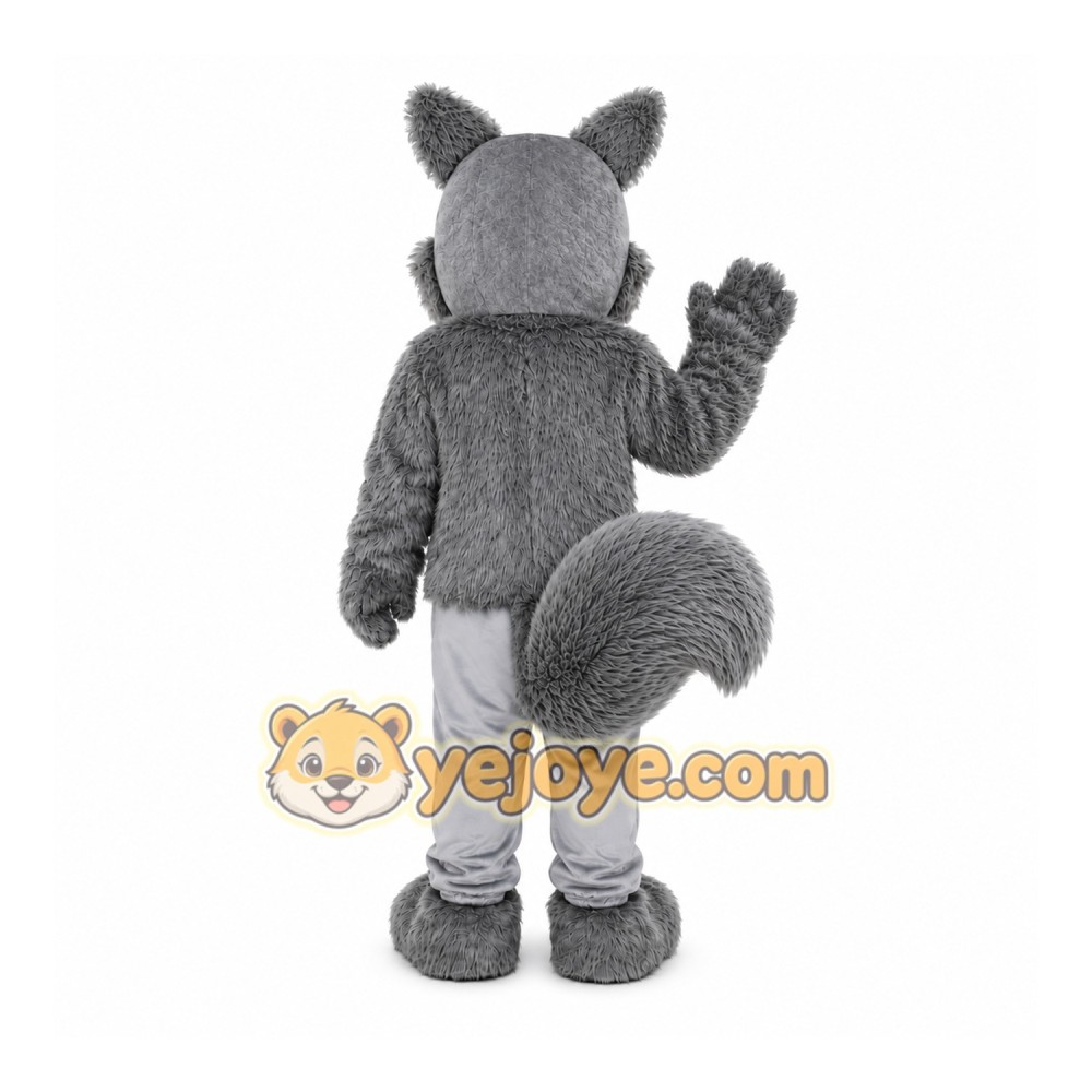Gray Squirrel Mascot Costume Gray Squirrel Mascot Costume