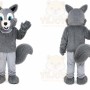 Gray Squirrel Mascot Costume