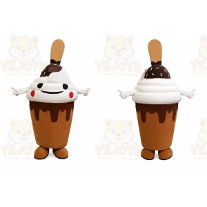 Ice Cream Cup Mascot Costume