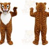Orange Tiger Mascot Costume