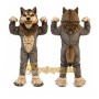 Gray Wolf Mascot Costume