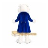 White Rabbit Lab Coat Mascot Costume White Rabbit Lab Coat Mascot Costume