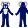 Blue Ram Mascot Costume