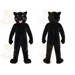 Black Wildcat Mascot Costume