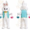 White Rabbit Buckets Mascot Costume