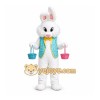 White Rabbit Buckets Mascot Costume White Rabbit Buckets Mascot Costume