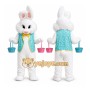 White Rabbit Buckets Mascot Costume