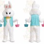 White Rabbit Buckets Mascot Costume