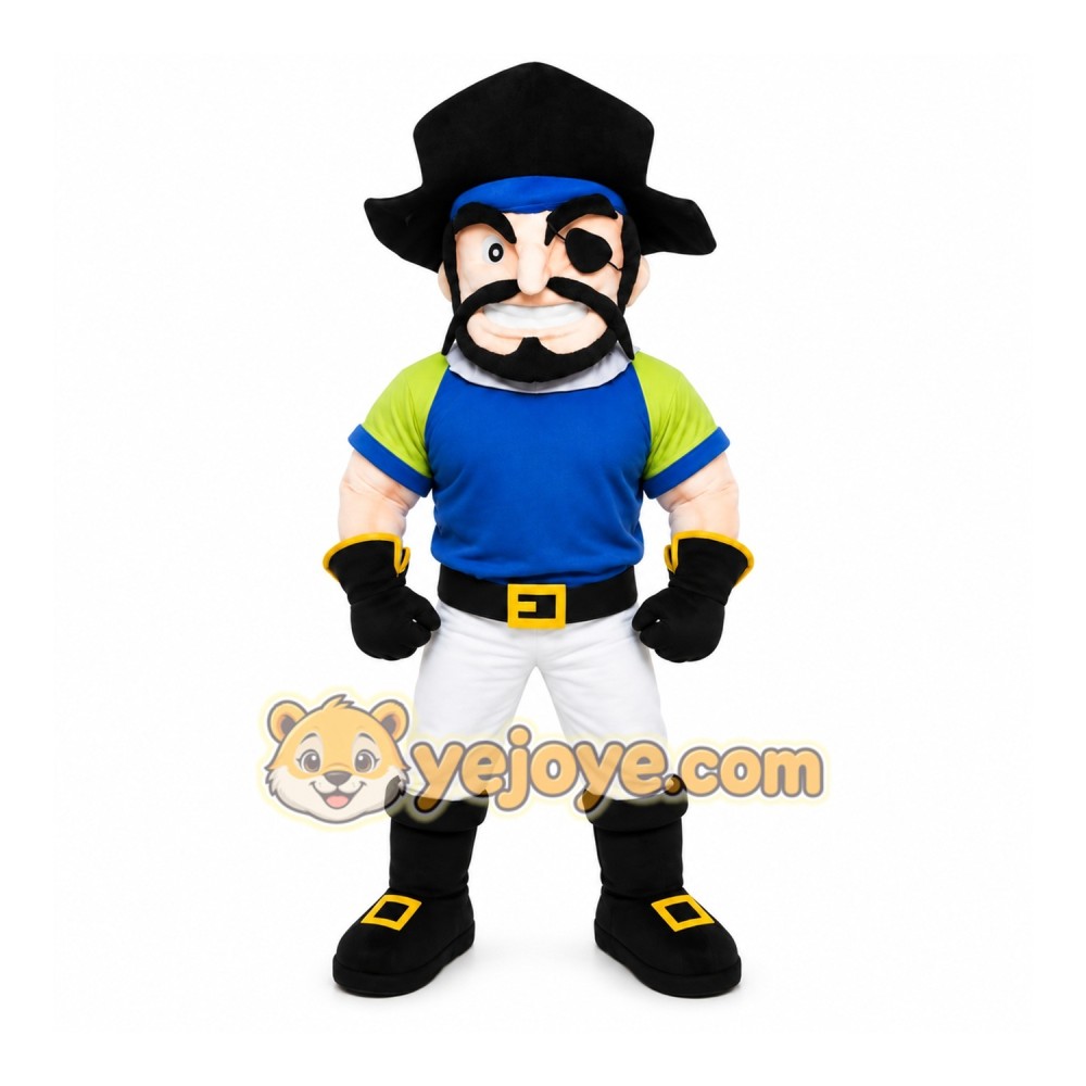 Pirate Man Mascot Costume