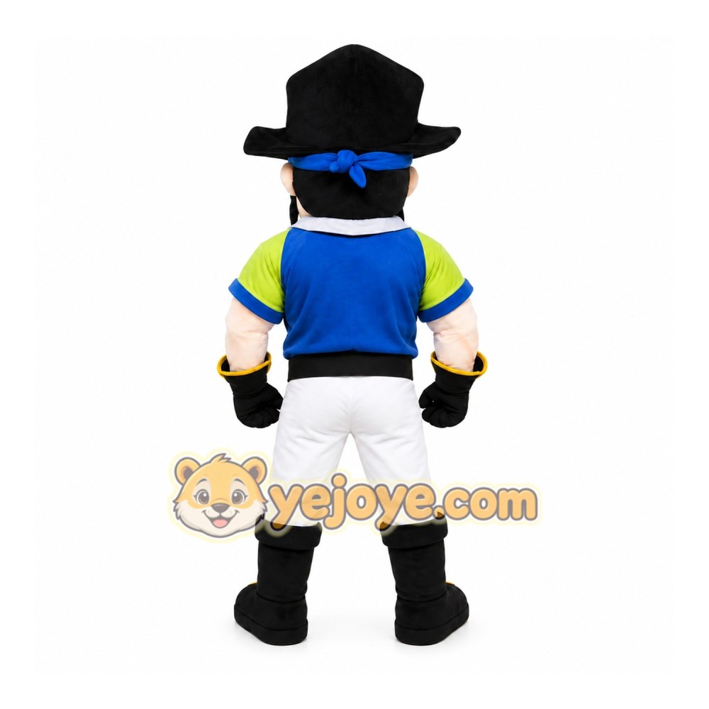 Pirate Man Mascot Costume