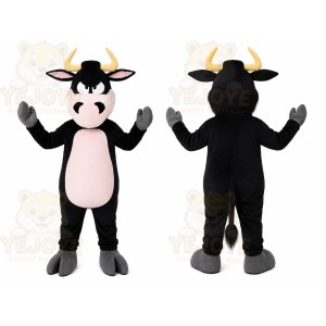 Black Bull Mascot Costume