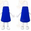 Blue Light Bulb Mascot Costume