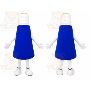 Blue Light Bulb Mascot Costume