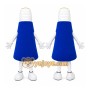 Blue Light Bulb Mascot Costume