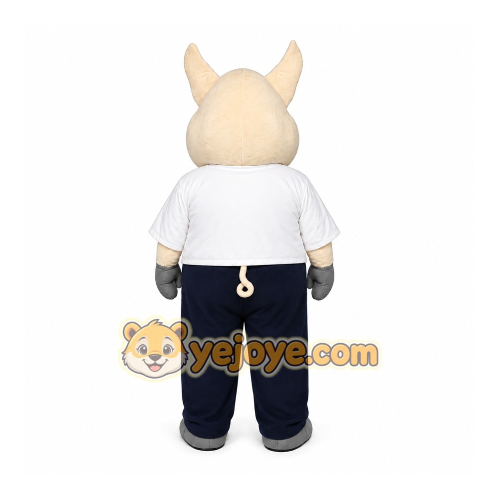 Pig Overalls Mascot Costume