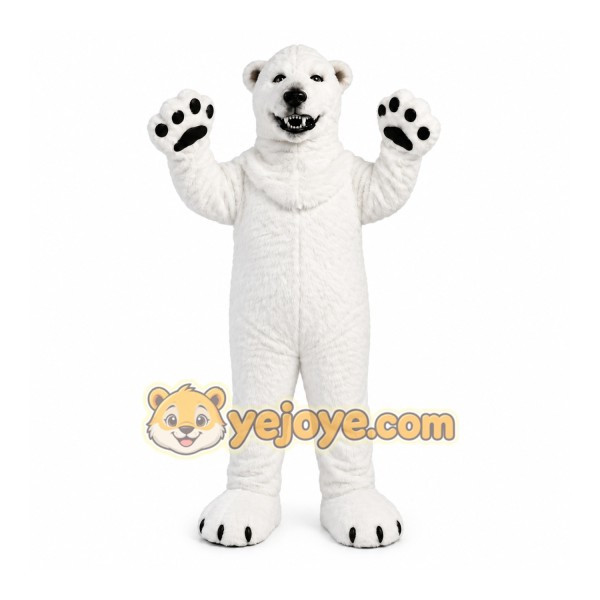 Polar Bear Mascot Costume