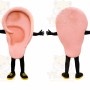 Ear Character Mascot Costume