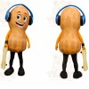 Peanut Headphones Mascot Costume