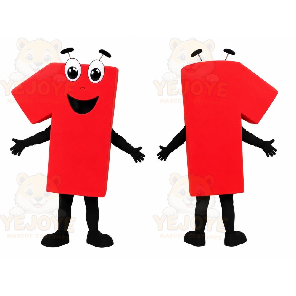 Number One Mascot Costume