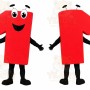 Number One Mascot Costume