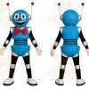 Blue Robot Bug Mascot Costume