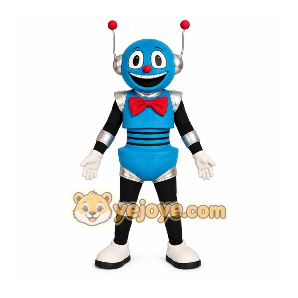 Blue Robot Bug Mascot Costume
