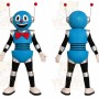 Blue Robot Bug Mascot Costume
