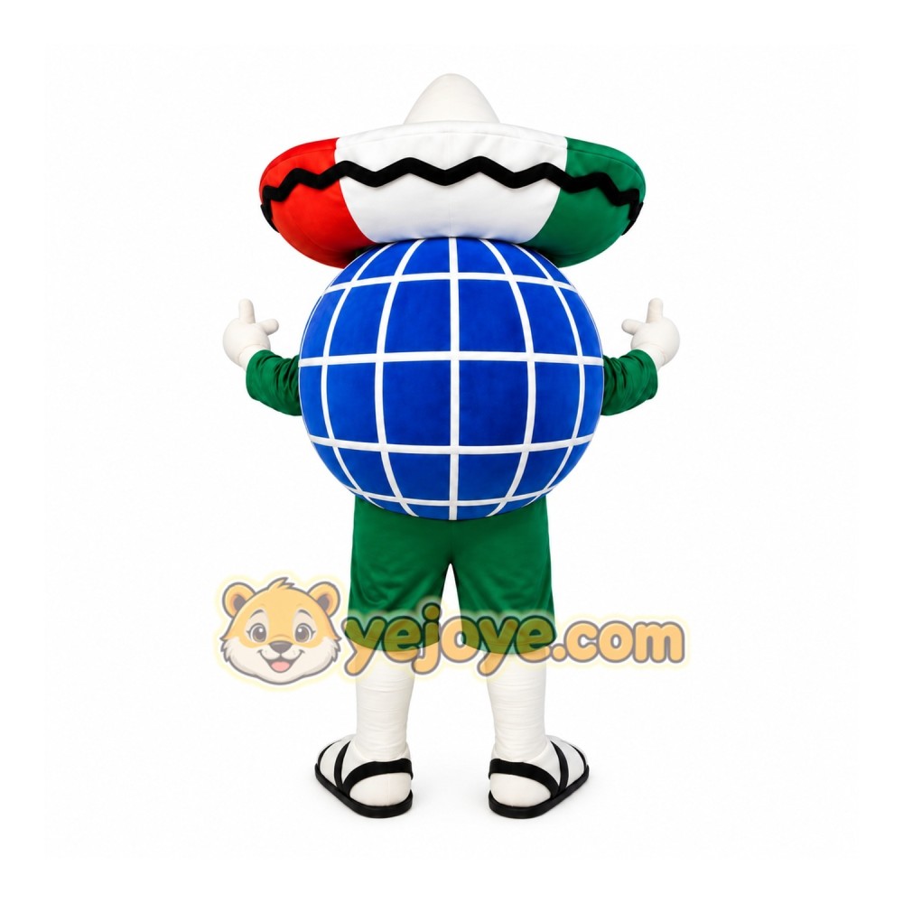 Earth Character Mascot Costume Earth Character Mascot Costume
