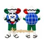 Earth Character Mascot Costume