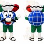 Earth Character Mascot Costume