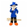 Blue Detective Mascot Costume Blue Detective Mascot Costume