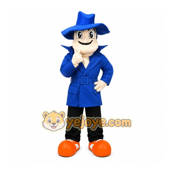 Blue Detective Mascot Costume
