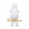 White Hippo Mascot Costume
