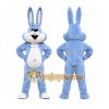 Blue Rabbit Mascot Costume