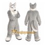 Gray Wolf Mascot Costume