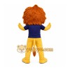 Lion Yellow Shirt Mascot Costume Lion Yellow Shirt Mascot Costume