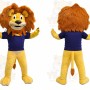 Lion Yellow Shirt Mascot Costume