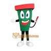 Green Refueling Truck Mascot Costume