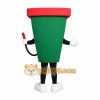 Green Refueling Truck Mascot Costume