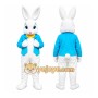 White Rabbit Bow Tie Mascot Costume