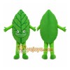 Green Leaf Mascot Costume Green Leaf Mascot Costume